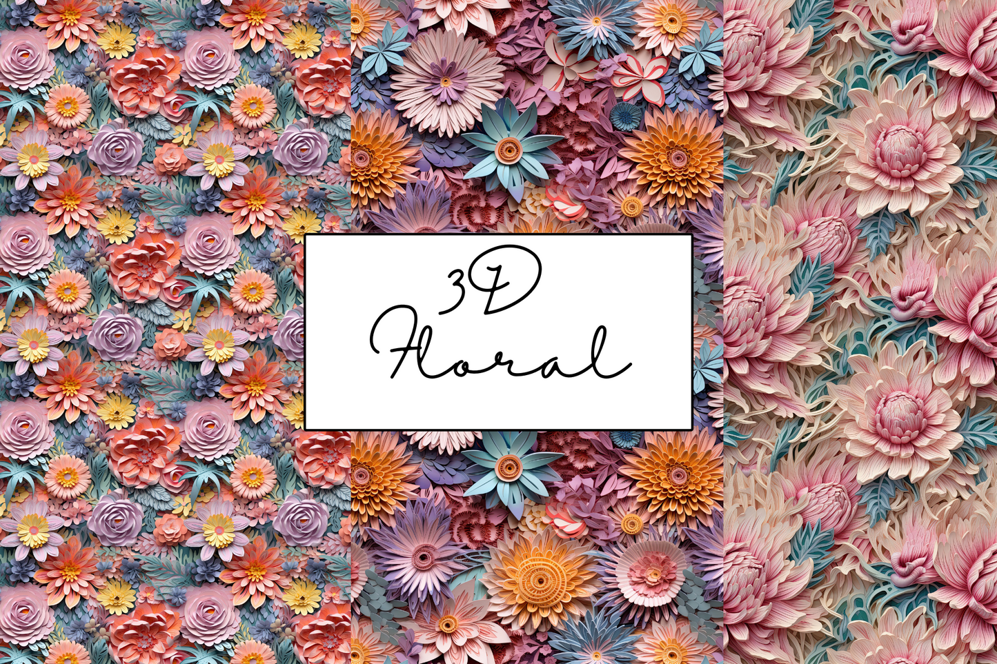 3D Floral OS Preflat