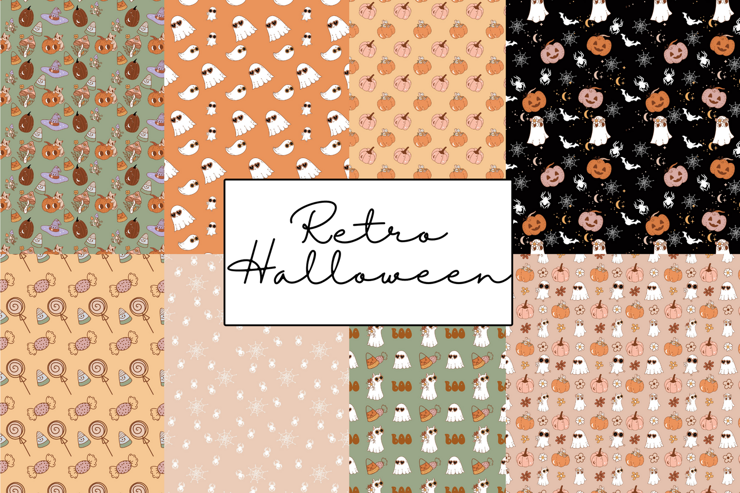 Retro Halloween OS Preflat