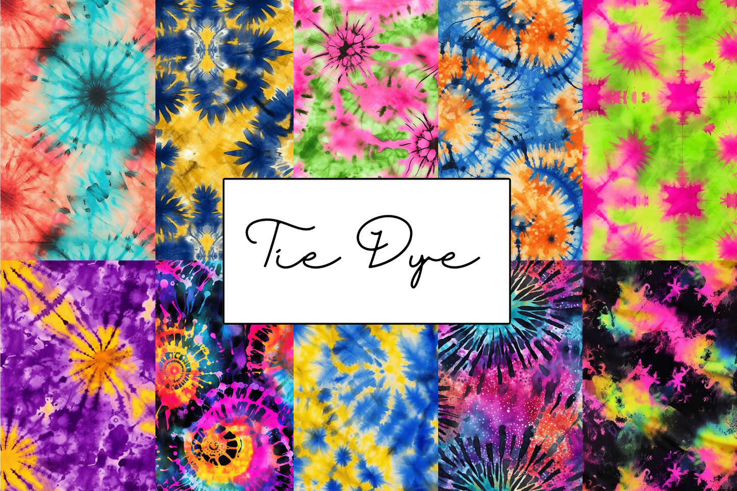 Tie Dye OS Preflat