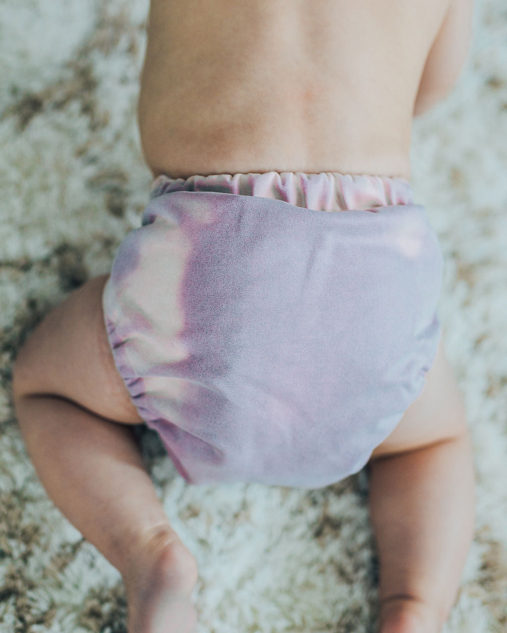 Ombre Diaper (pretty in purple)
