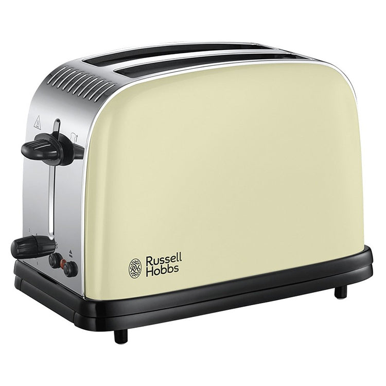 Russell Hobbs Colours Plus 2 Slice Toaster - Cream | 23334