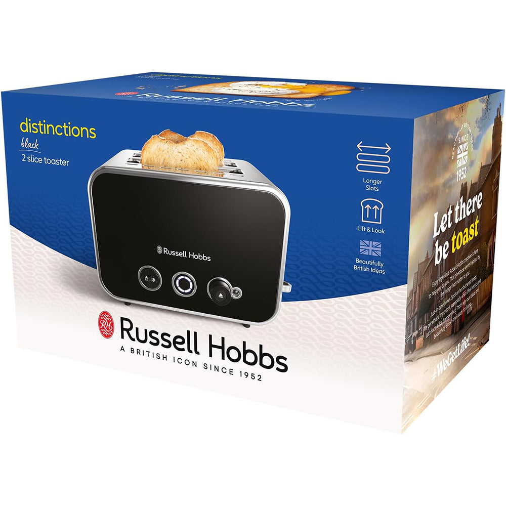 Russell Hobbs Distinctions 2-Slice Toaster - Black | 26430