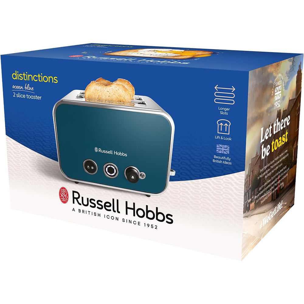 Russell Hobbs Distinctions 2-Slice Toaster - Ocean Blue | 26431