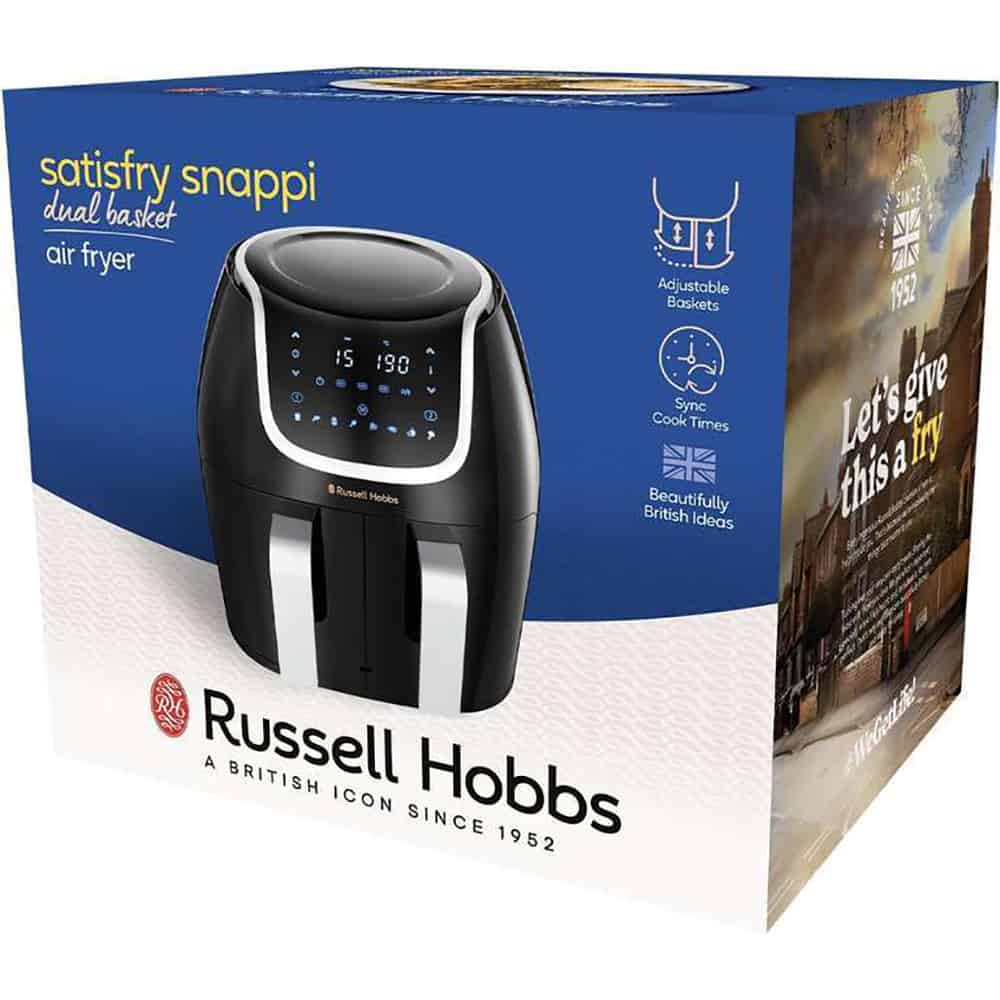 Russell Hobbs Satisfry Snappi Dual Basket Air Fryer | 27290