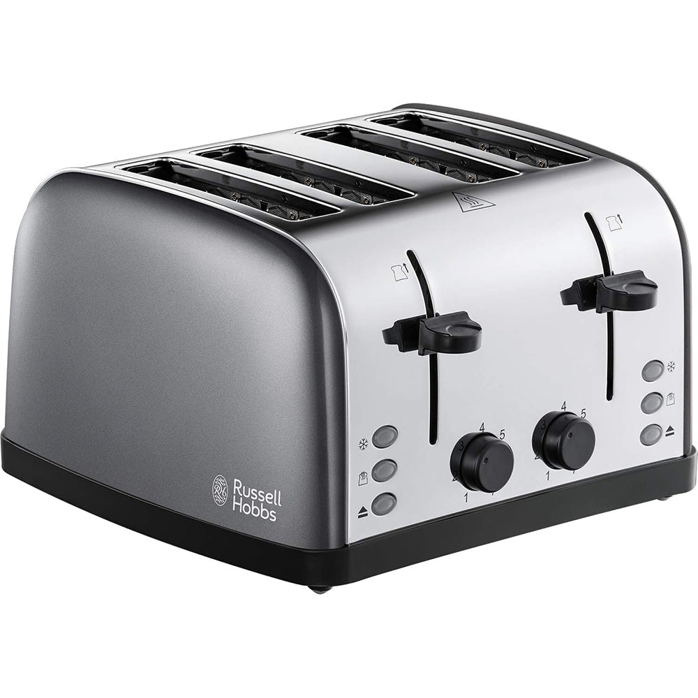 Russell Hobbs Colours Plus 4-Slice Toaster - Grey | 28364
