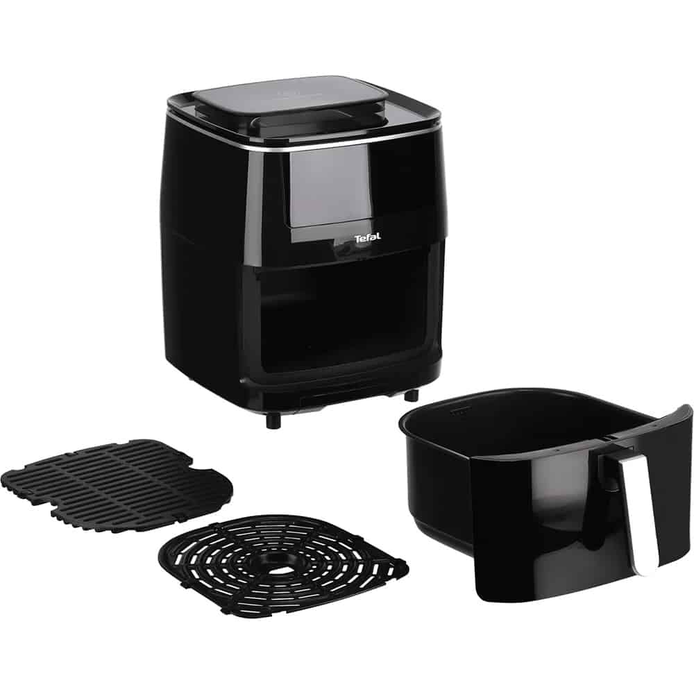Tefal EasyFry 3in1 Air Fryer, Grill & Steamer - Black | FW201827