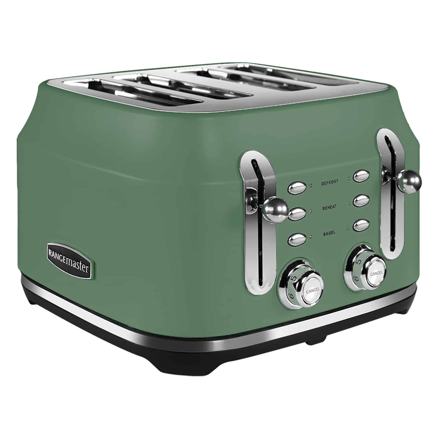 Rangemaster Classic 4 Slice Toaster - Mineral Green | RMCL4S201MG