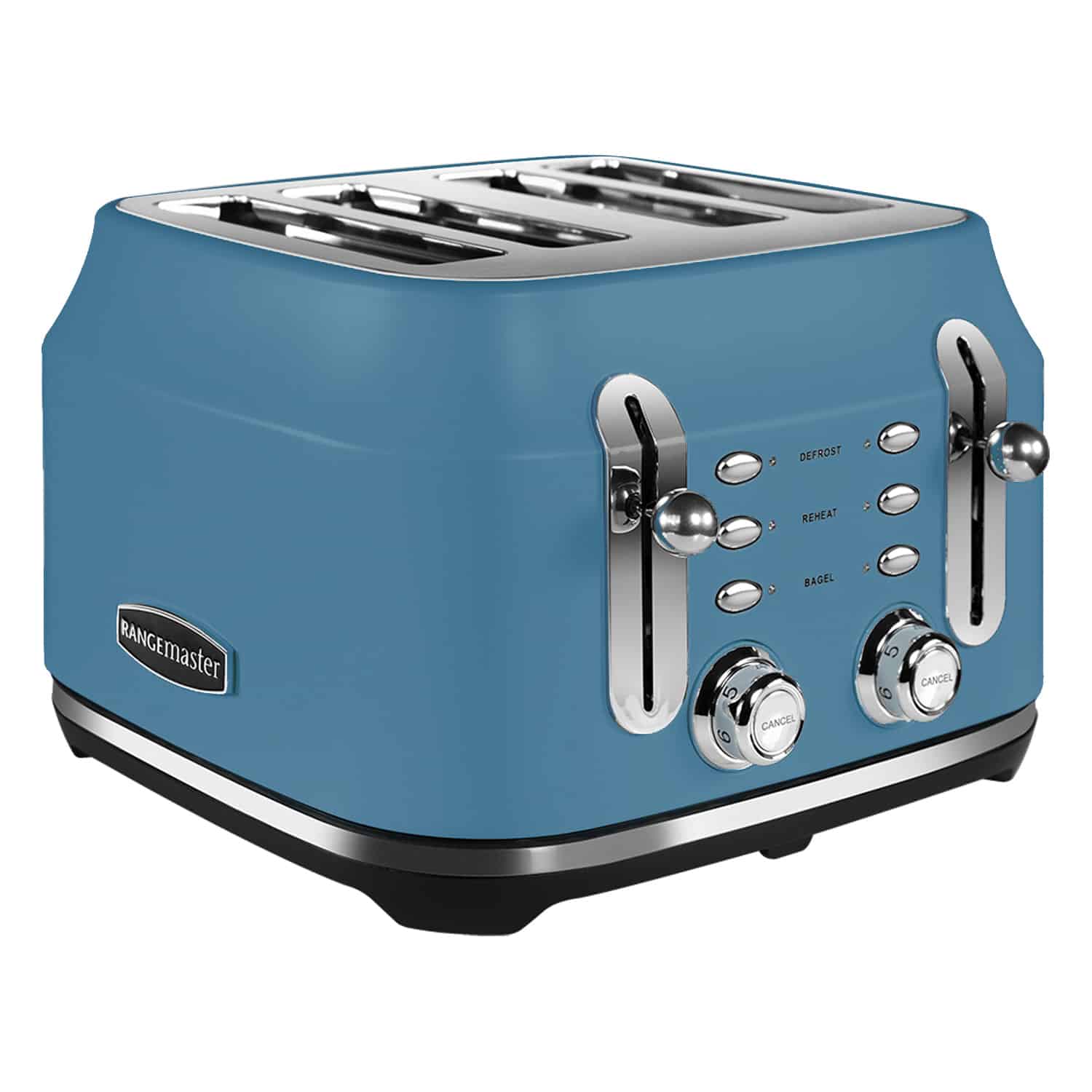 Rangemaster Classic 4 Slice Toaster - Stone Blue | RMCL4S201SB